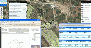 Visor de gestión y control de expedientes catastrales sobre cartografía continua